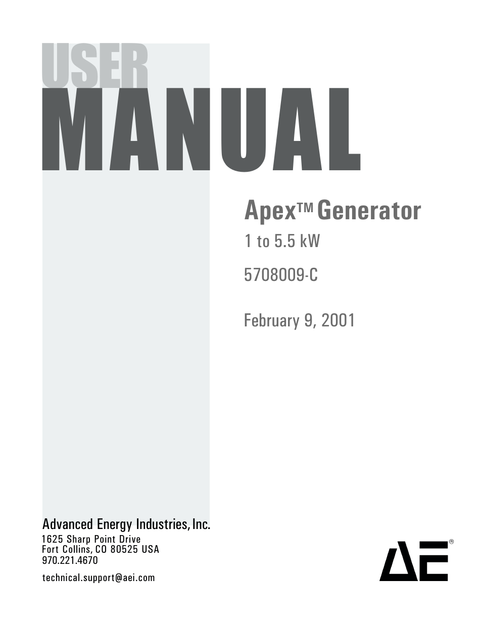 Apex Digital 5708009-C User Manual | 160 pages