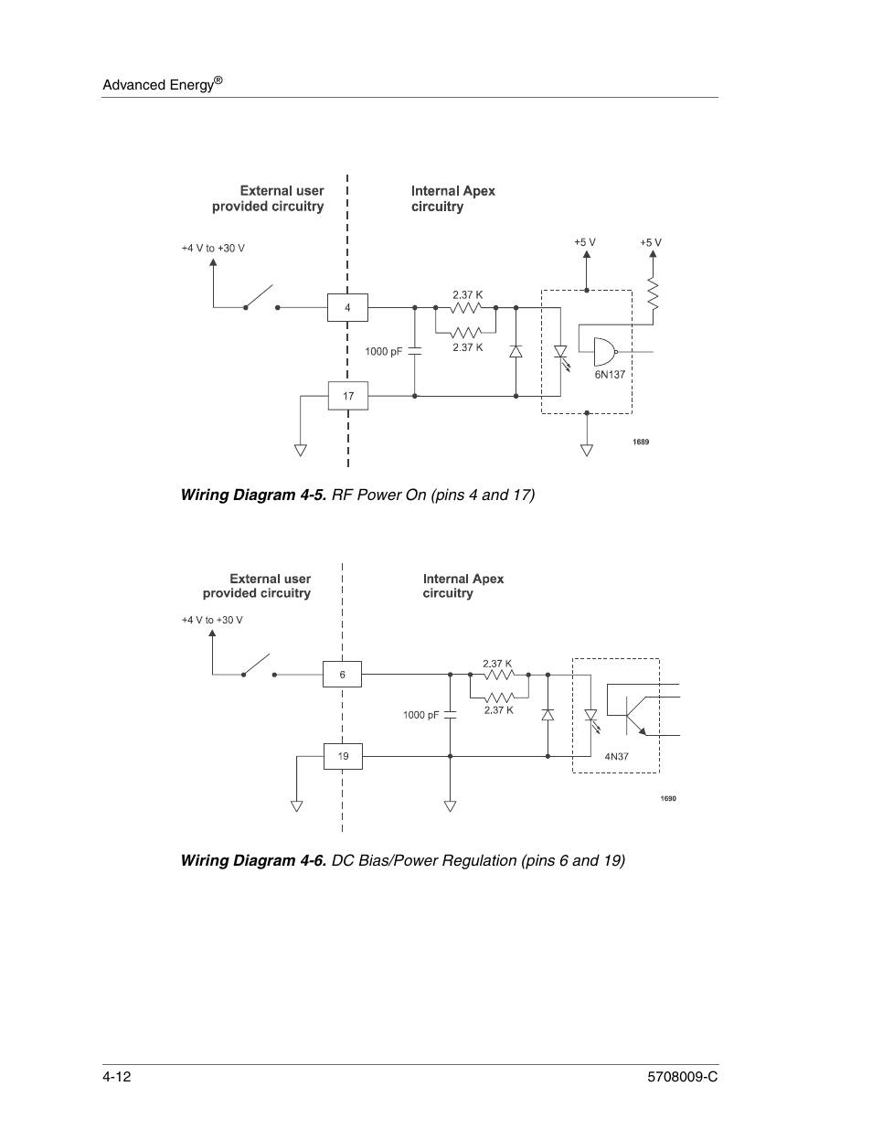 Wiring diagram 4-5 | Apex Digital 5708009-C User Manual | Page 58 / 160