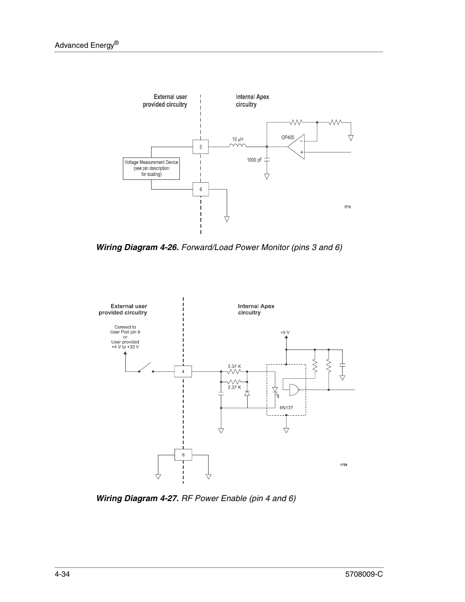 Wiring diagram 4-26, Wiring diagram 4-27 | Apex Digital 5708009-C User Manual | Page 80 / 160