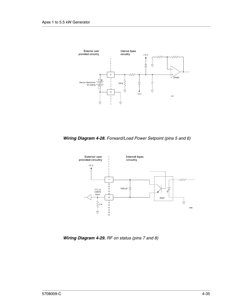 Wiring diagram 4-28 | Apex Digital 5708009-C User Manual | Page 81 / 160