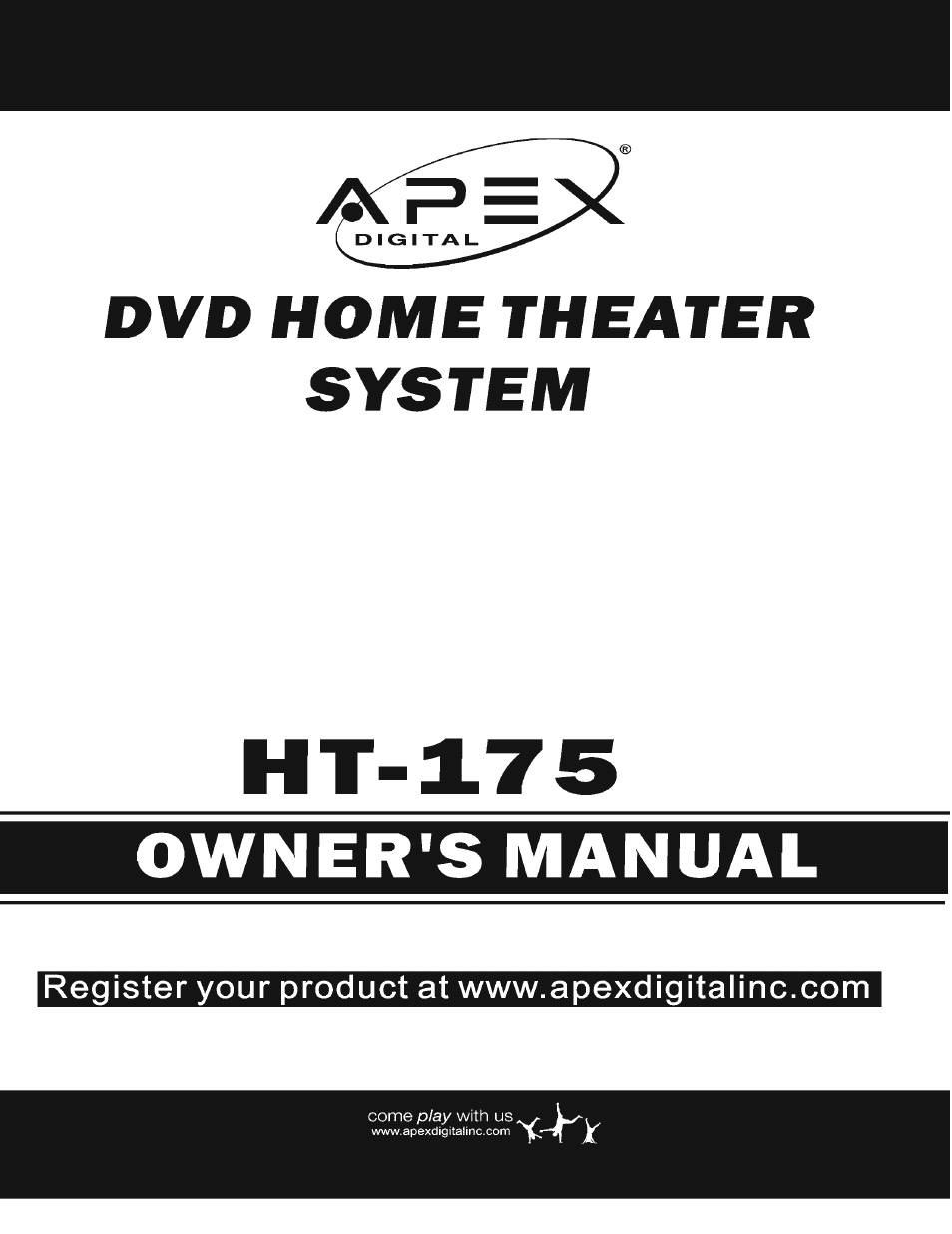 Apex Digital HT-175 User Manual | 34 pages