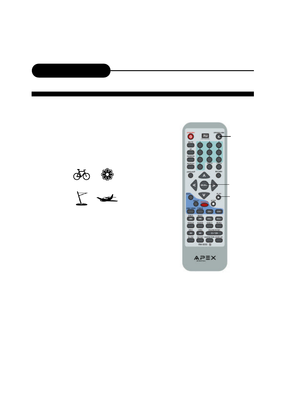 Playing back a disc | Apex Digital DRX-9000 User Manual | Page 14 / 41