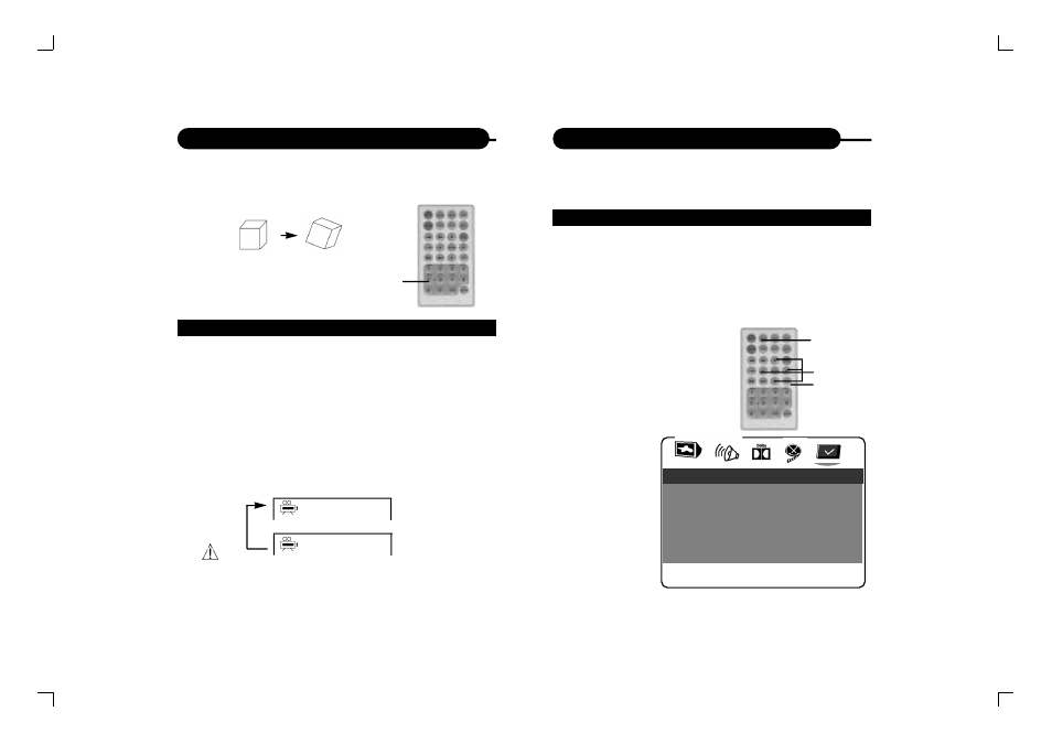 Réglage du verrouillage de parents, Selection de l’angle de prise de vue | Apex Digital PD-650S User Manual | Page 42 / 69