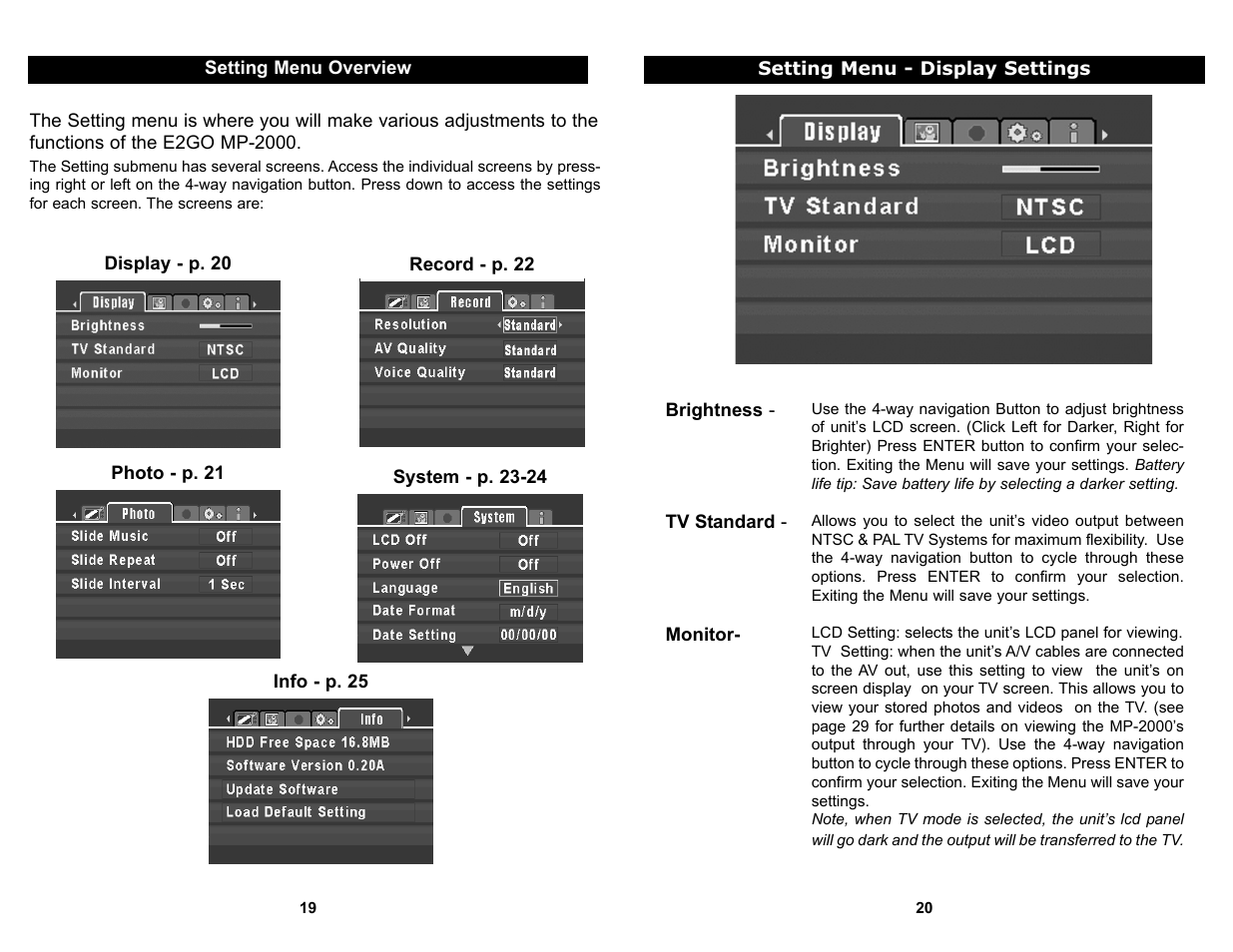 Apex Digital MP-2000 User Manual | Page 11 / 21