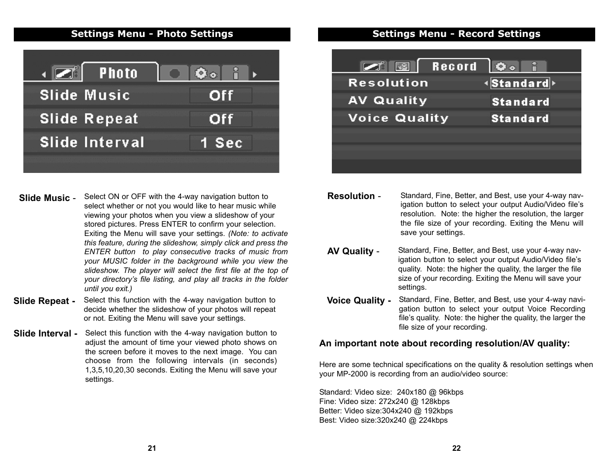 Apex Digital MP-2000 User Manual | Page 12 / 21