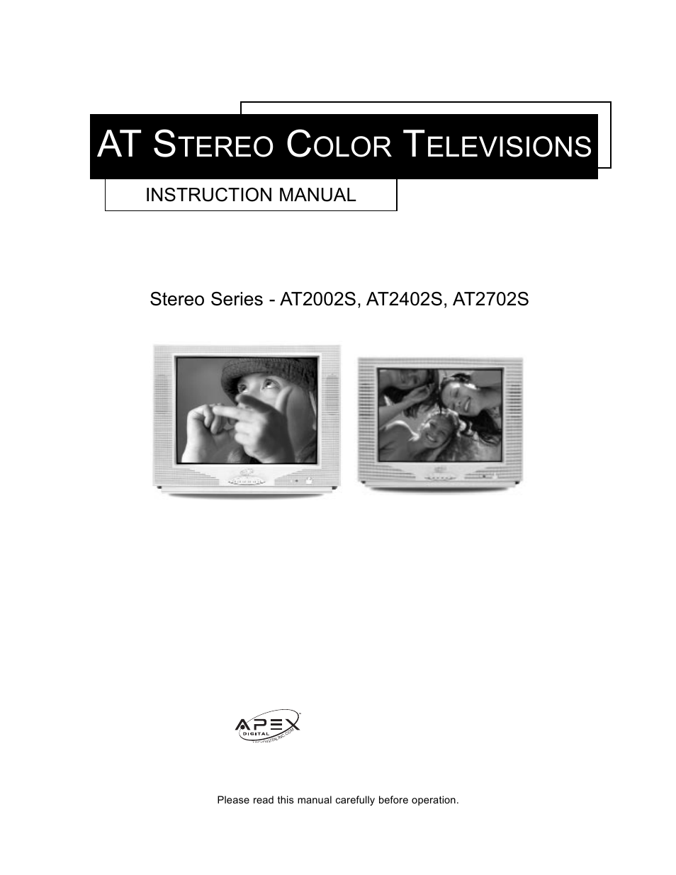 Apex Digital AT2002S User Manual | 21 pages