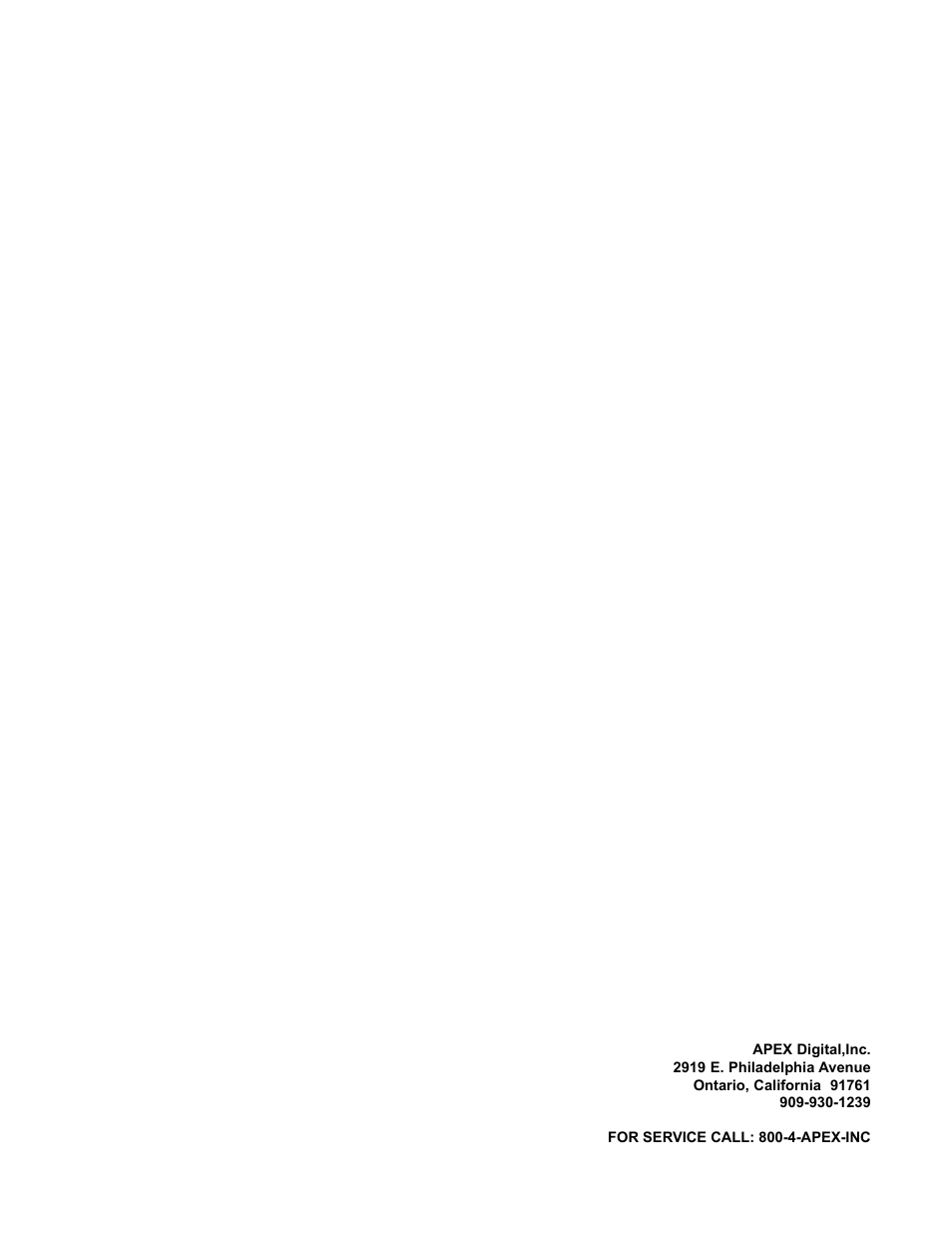 Apex Digital AT2002S User Manual | Page 2 / 21