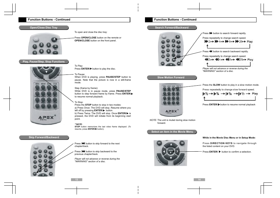 Ad1118 manual eng_v1_08.ai | Apex Digital AD1118 User Manual | Page 8 / 14