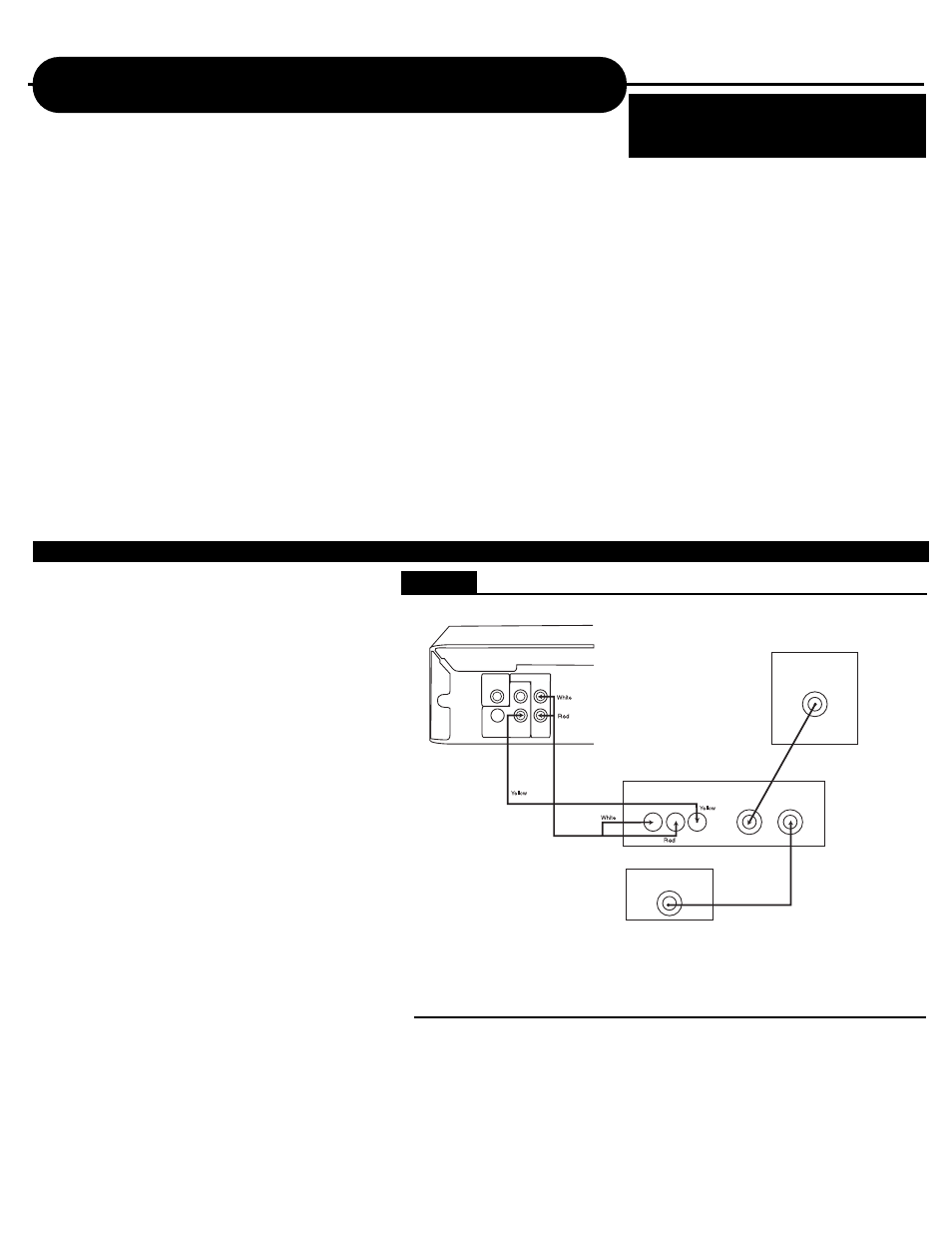 Connecting to a tv using a rf modulator, Connection 1, Connecting the tv to the dvd through the vcr | Figure 1 | Apex Digital AD - 1000 User Manual | Page 10 / 34