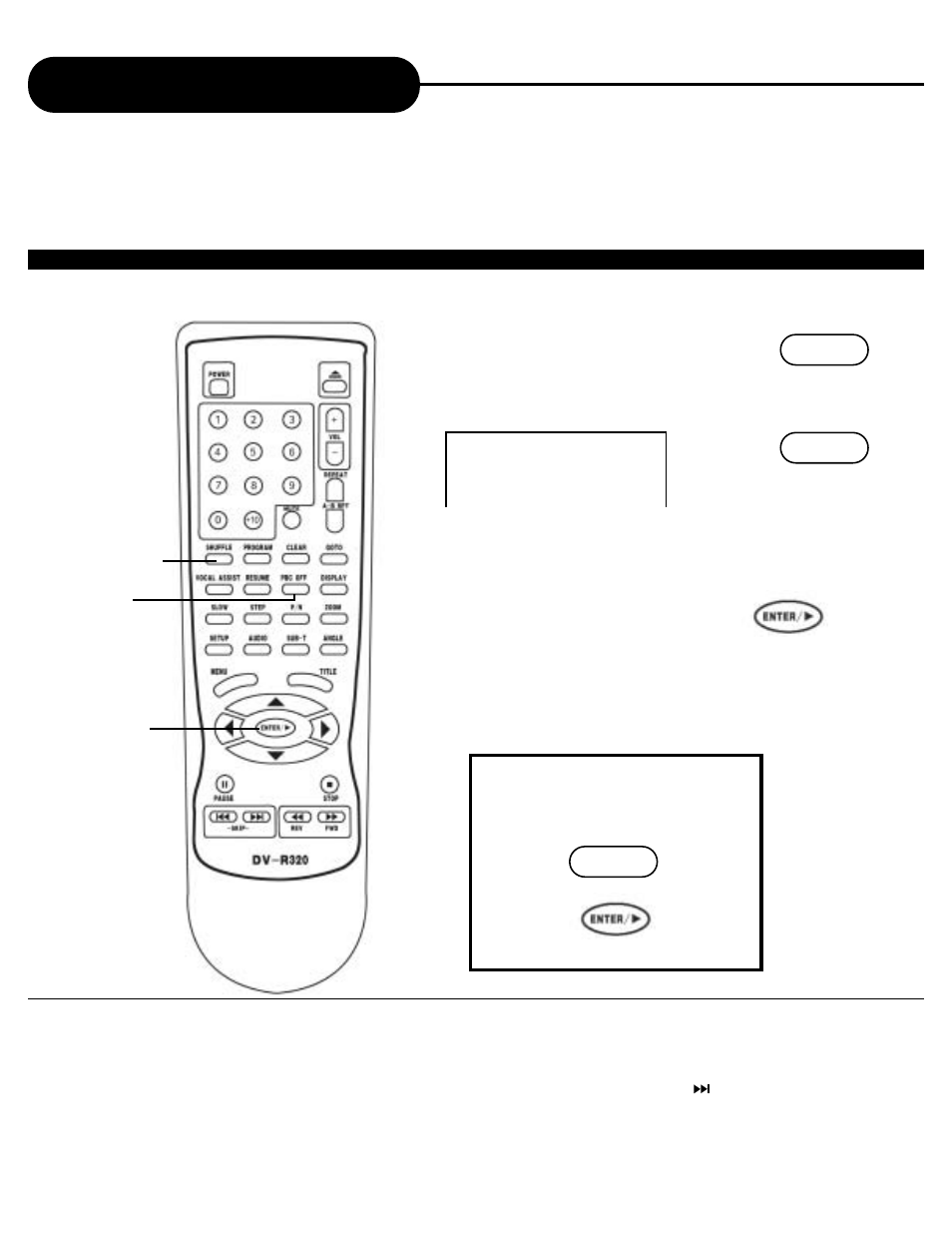 Playing in random order, Playing titles in random order, Notice | Apex Digital AD - 1000 User Manual | Page 23 / 34