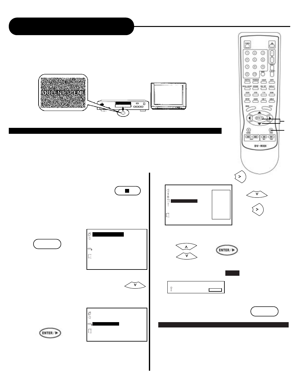 Setting the parental lock | Apex Digital AD - 1000 User Manual | Page 29 / 34