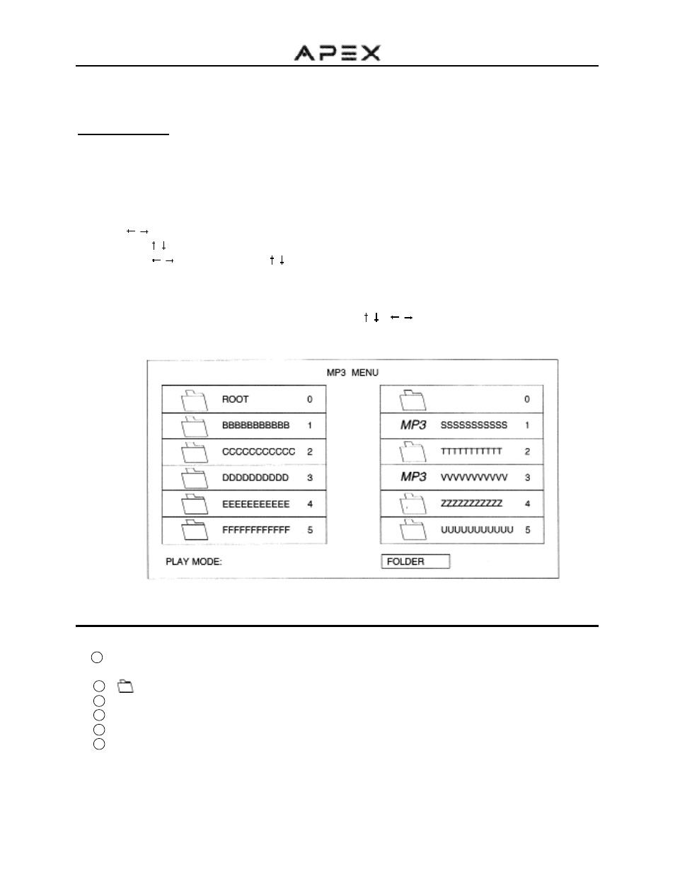 Dvd functions, Mp3 operation | Apex Digital GT2715DV User Manual | Page 25 / 43