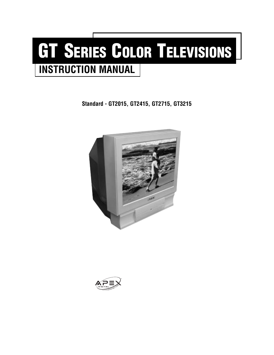 Apex Digital GT2015 User Manual | 30 pages