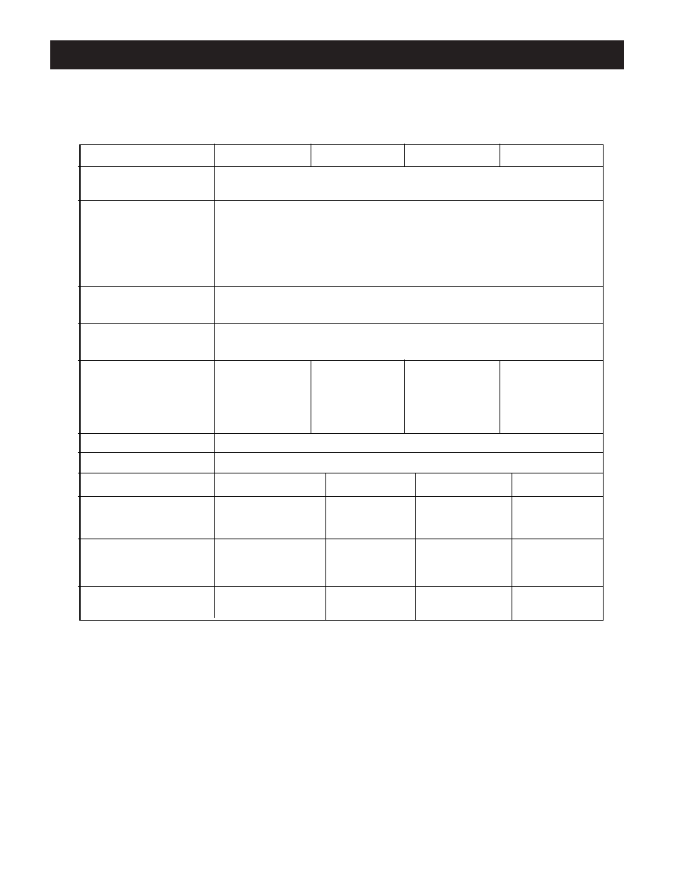 Specifications | Apex Digital GT2015 User Manual | Page 27 / 30