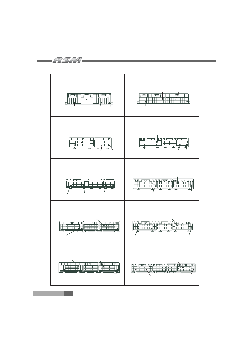 Ecu diagram (toyota), T1-a t2-a t3-a, T4-a | T4-b, T5-a, T5-b, T5-c, T5-d, T6-a | Apex Digital REV SPEED METER 405-A912 User Manual | Page 16 / 44