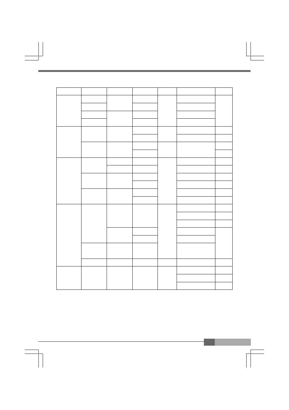 Application chart (mazda) | Apex Digital REV SPEED METER 405-A912 User Manual | Page 33 / 44