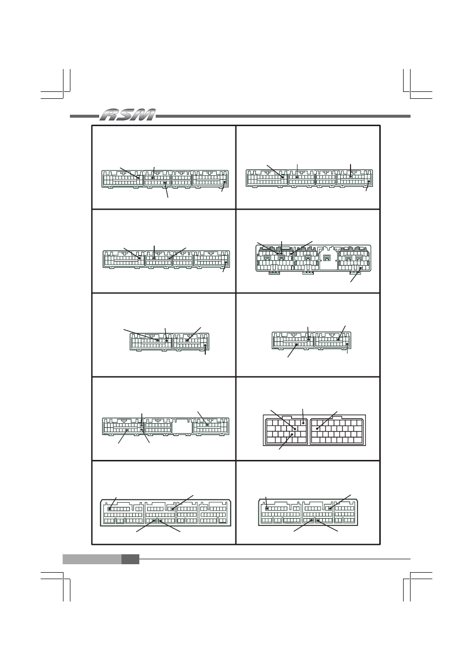 Z7-a, Z6-a, Z4-a | Z5-b, Z5-a, Z3-e, Z3-d, Z3-c, Z8-a, Z9-a | Apex Digital REV SPEED METER 405-A912 User Manual | Page 36 / 44