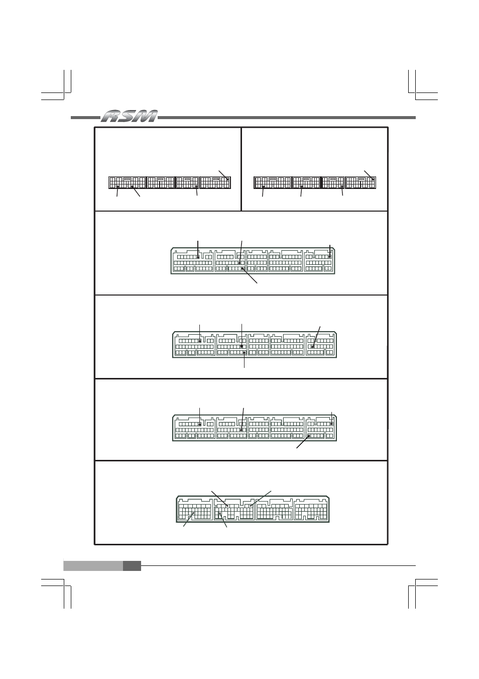F5-c, F6-a, F6-b f5-d | F6-c f7-a | Apex Digital REV SPEED METER 405-A912 User Manual | Page 40 / 44