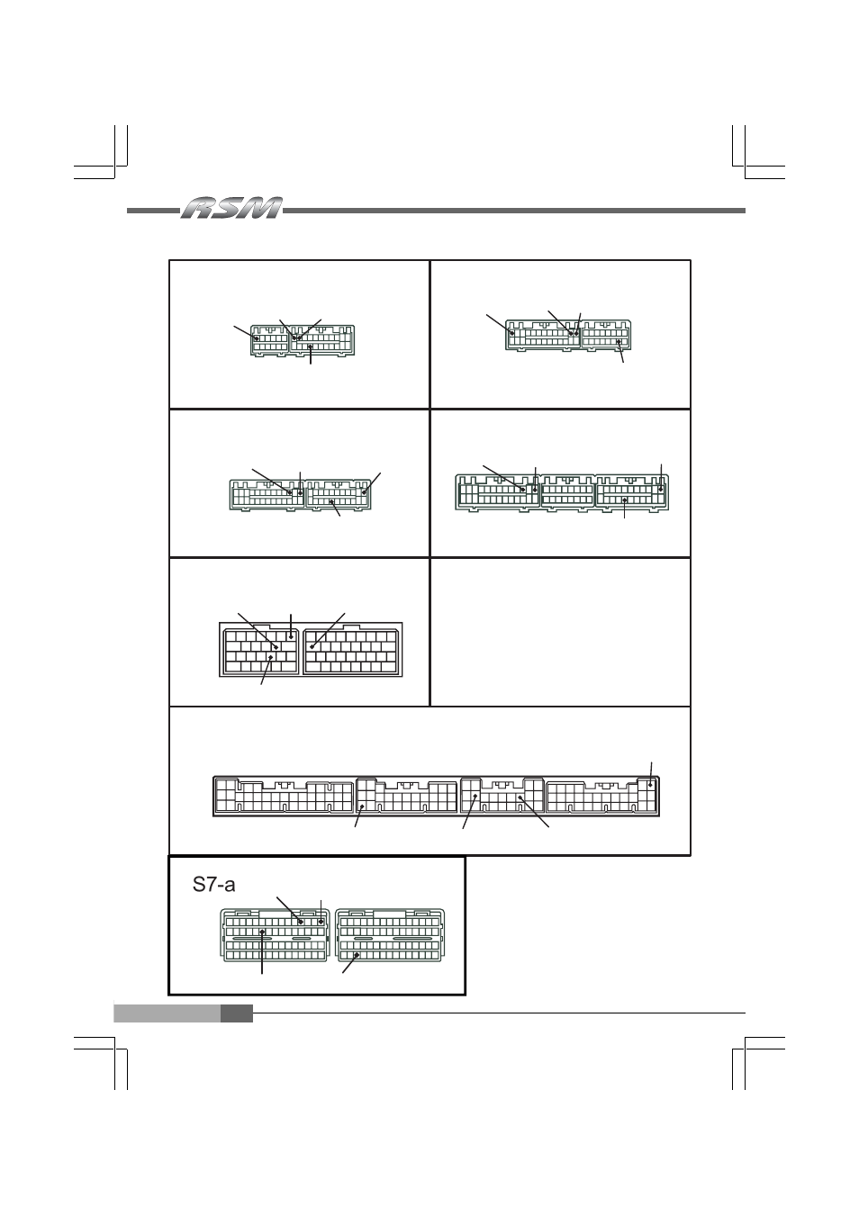 ɮɒɉɼ, Ecu diagram (suzuki), S1-a | S2-a, S3-a, S4-a s5-a, S6-a | Apex Digital REV SPEED METER 405-A912 User Manual | Page 42 / 44