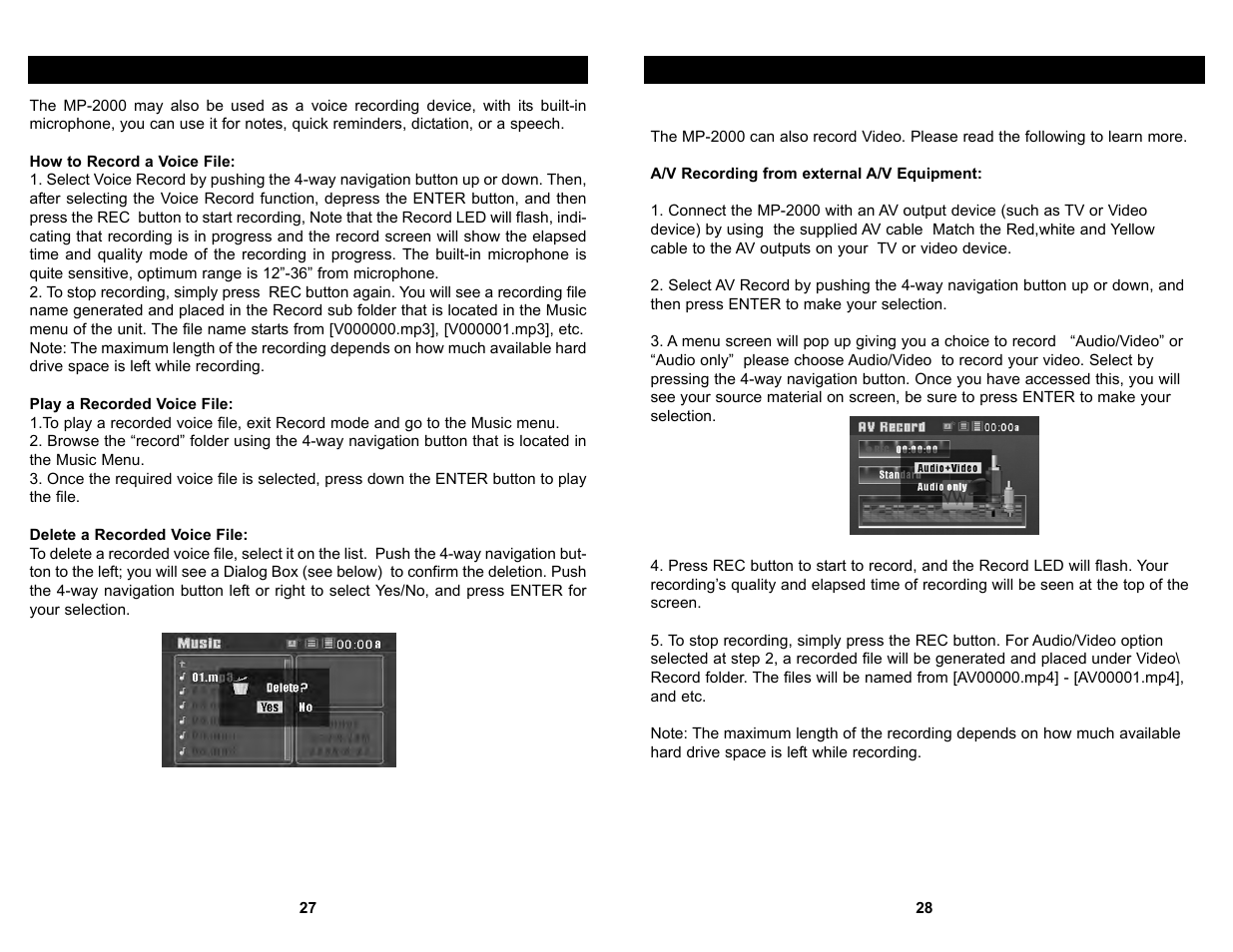 Apex Digital MP2000 User Manual | Page 15 / 21