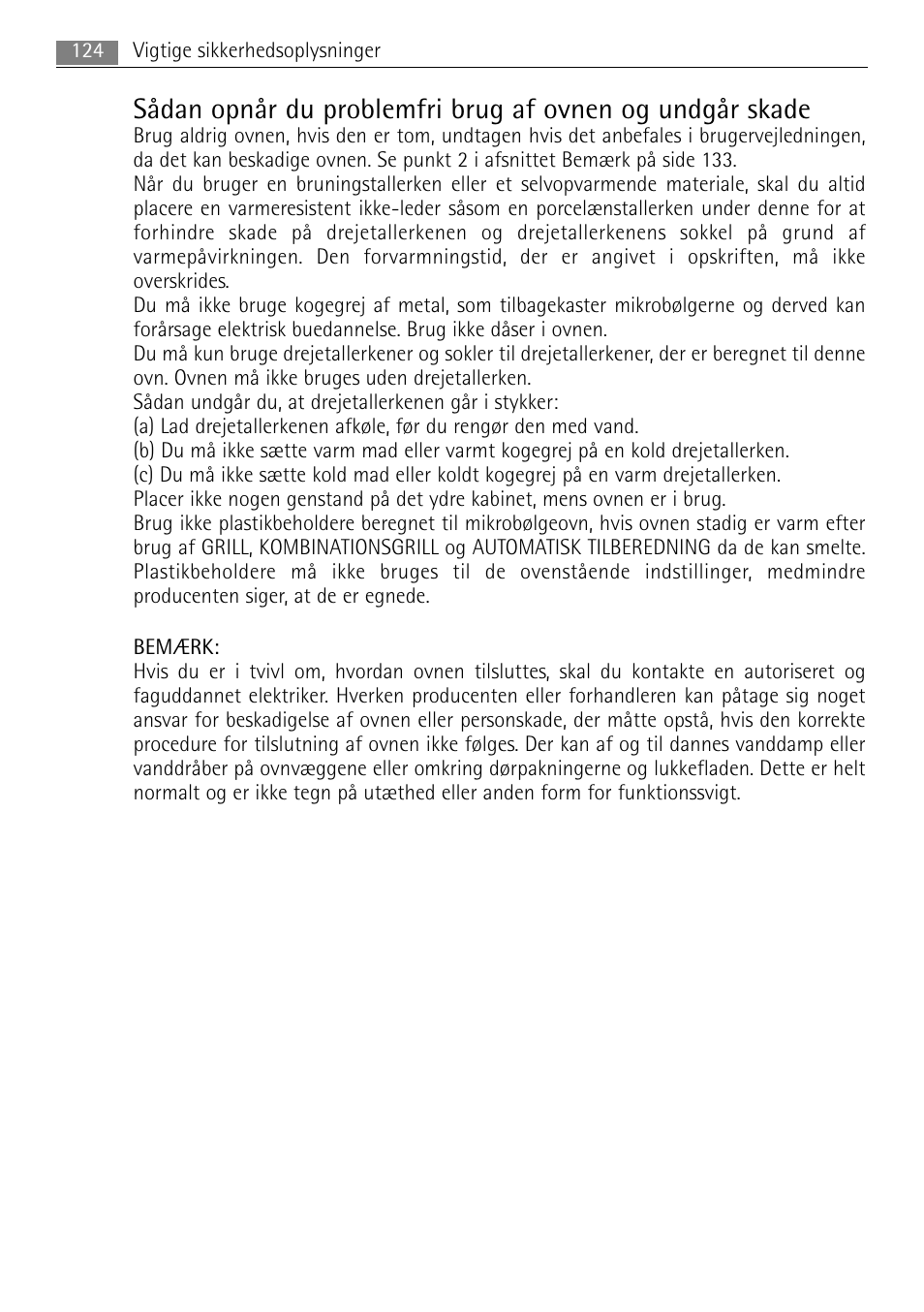 AEG MC2665E-M User Manual | Page 124 / 228