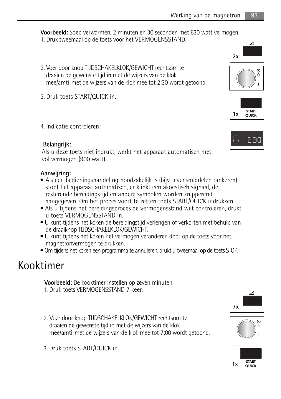 Kooktimer | AEG MC2665E-M User Manual | Page 93 / 228