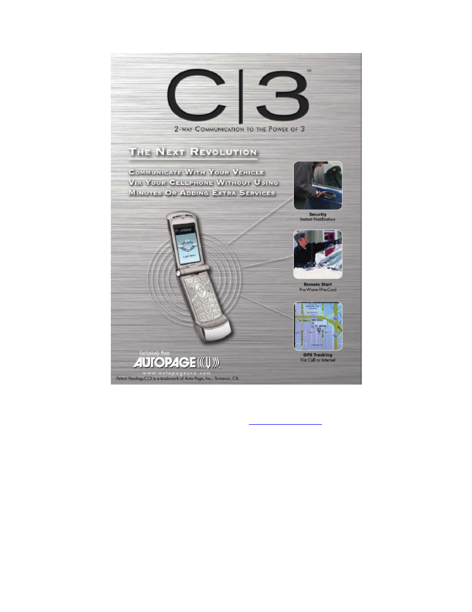 AutoPage C3-RS-730 LCD User Manual | Page 19 / 21