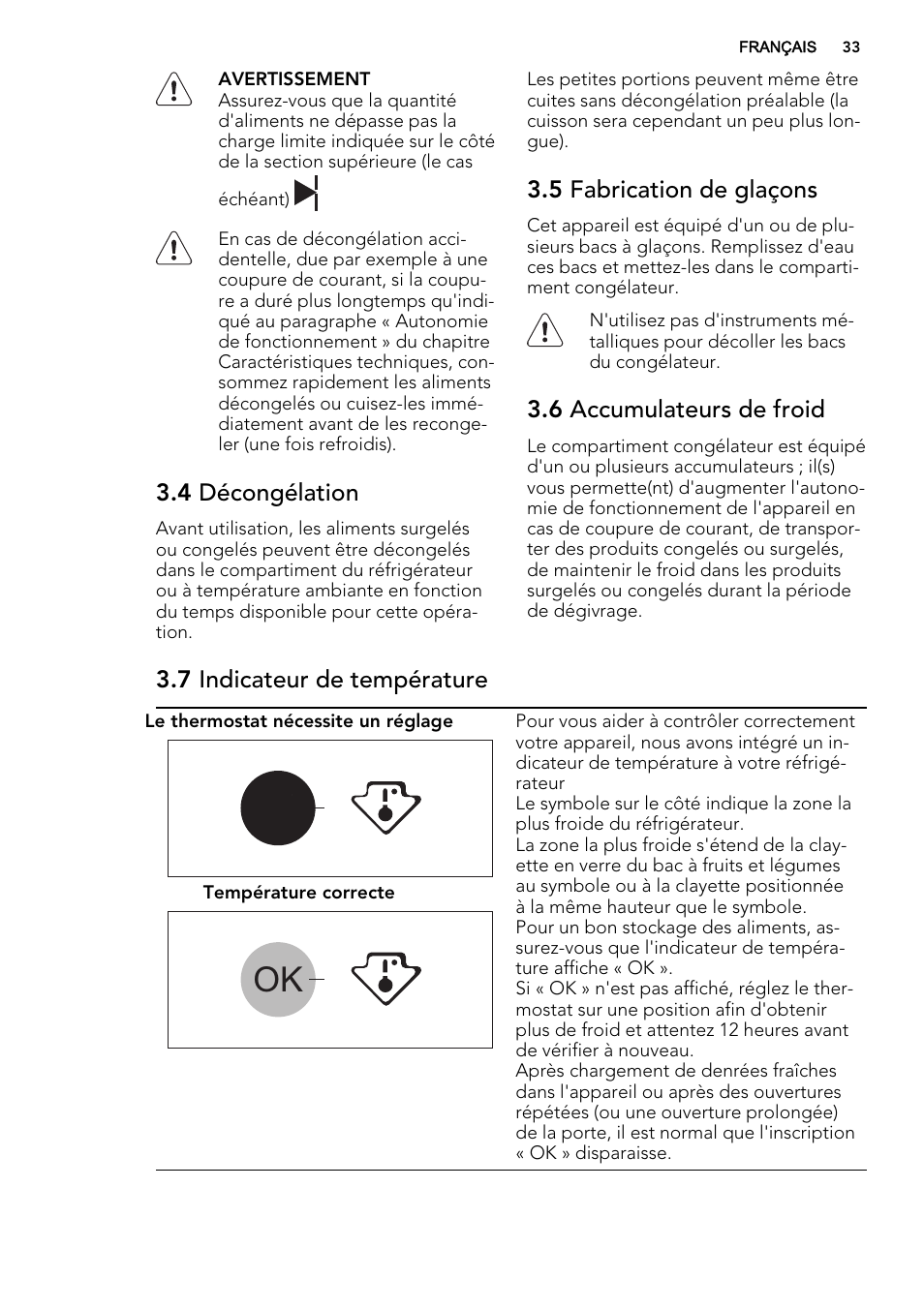 AEG SKS81240F0 User Manual | Page 33 / 72