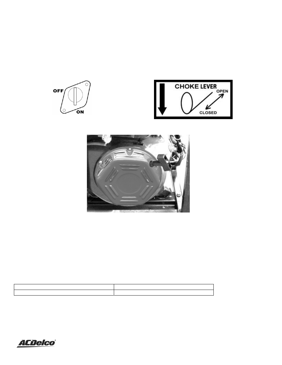 Using the generator | ACDelco AC-G0003 User Manual | Page 16 / 37