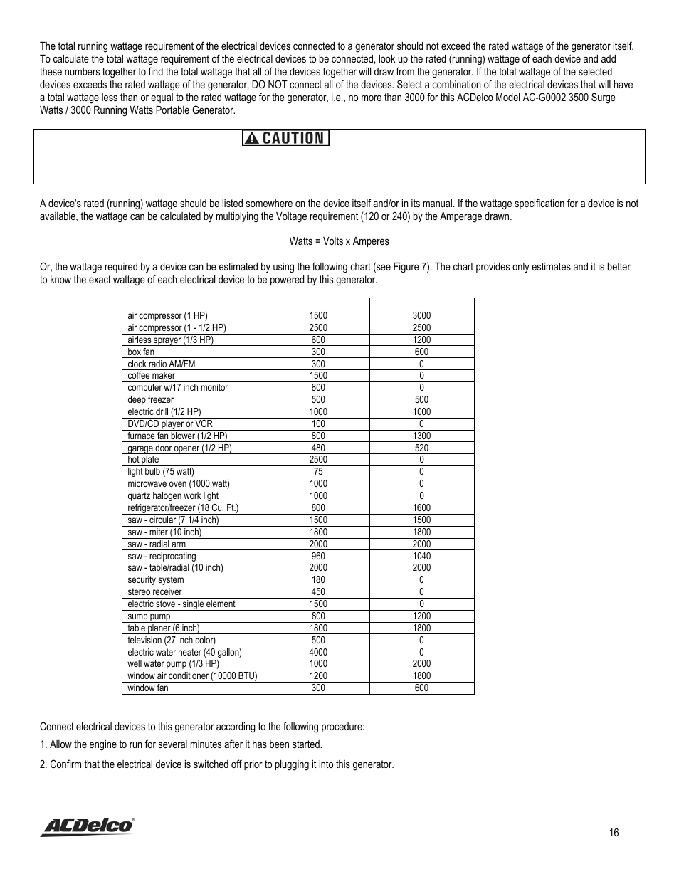 ACDelco AC-G0002 User Manual | Page 16 / 36