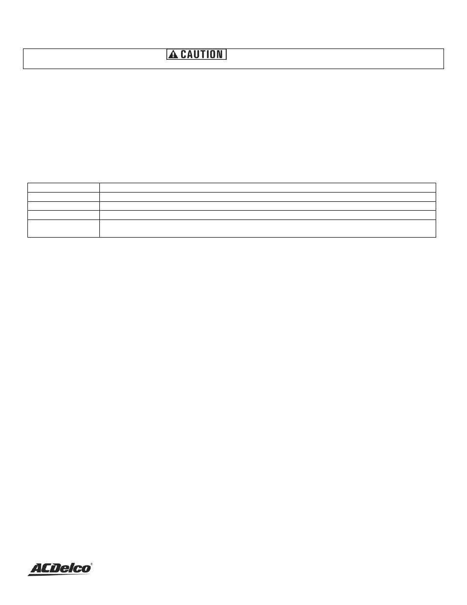 Storage/transport procedures | ACDelco AC-G0005 User Manual | Page 24 / 36