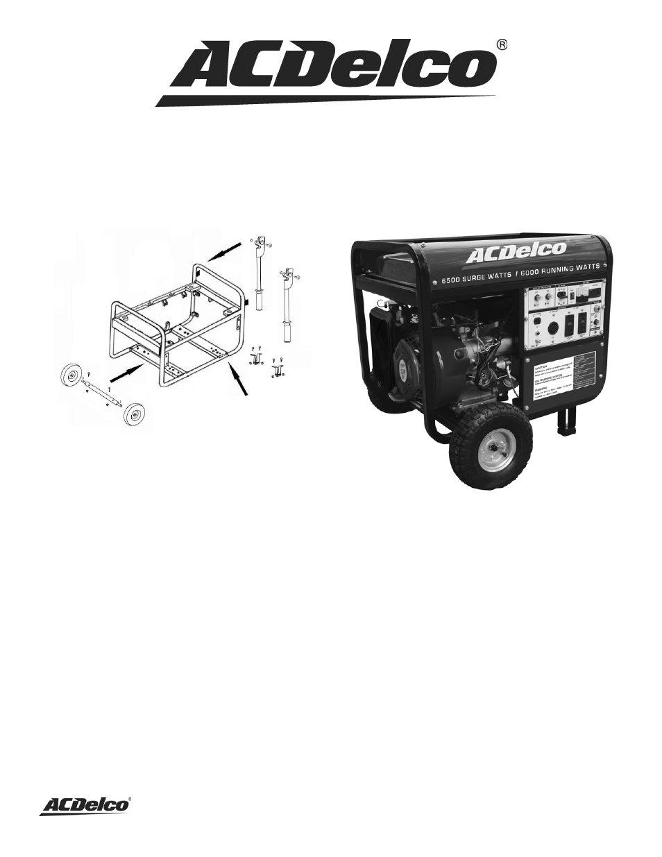 Portability kit installation | ACDelco AC-G0005 User Manual | Page 33 / 36