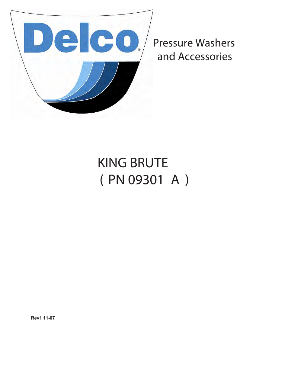 Delco PN 09301 A User Manual | 22 pages