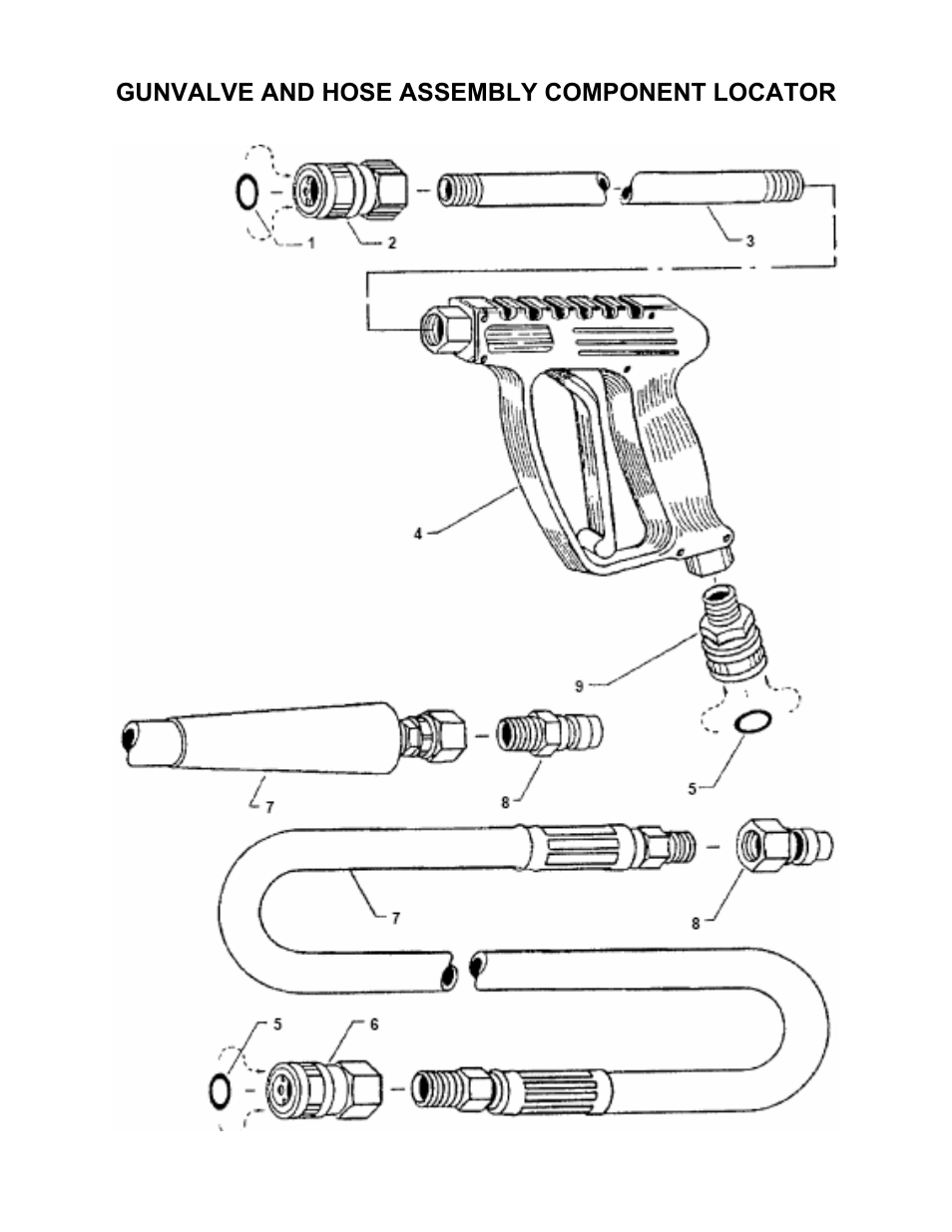 Gunvalve and hose assembly component locator | Delco PN 09301 A User Manual | Page 18 / 22