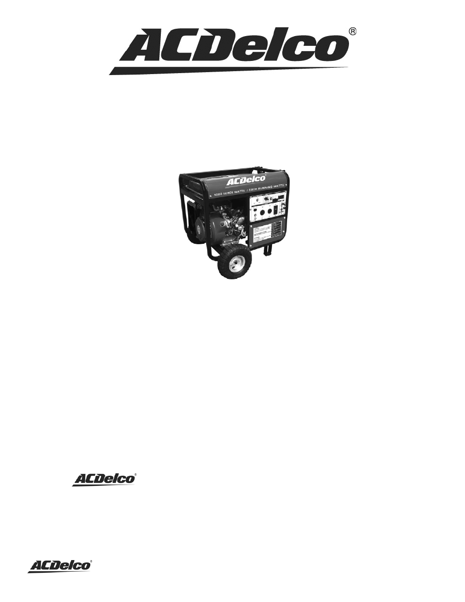 ACDelco AC-G0004 User Manual | 36 pages
