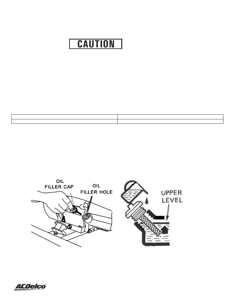 Preparing the generator for use, Using this generator for the first-time, Step 1 - add oil | Stop | ACDelco AC-G0004 User Manual | Page 11 / 36