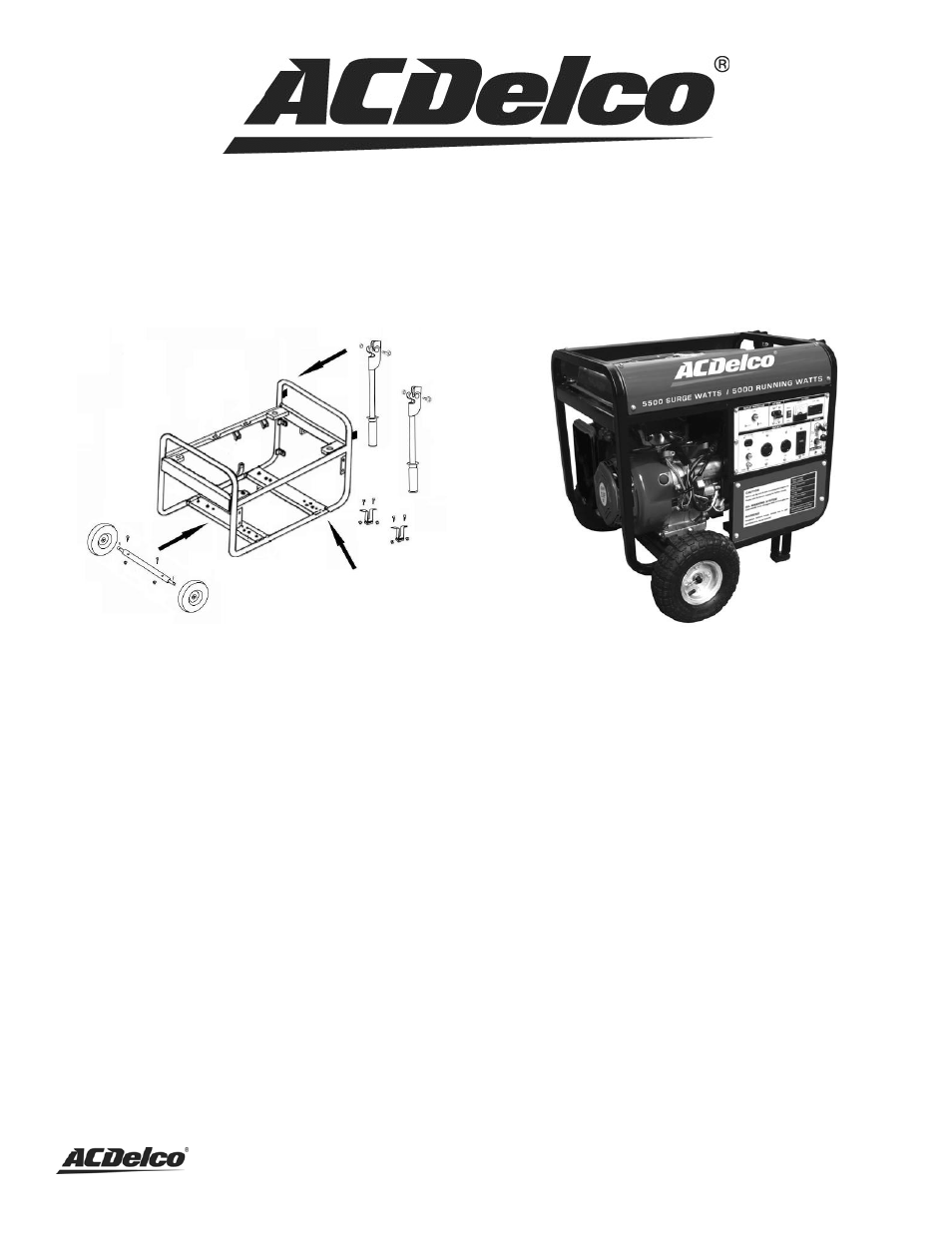 Portability kit installation | ACDelco AC-G0004 User Manual | Page 33 / 36