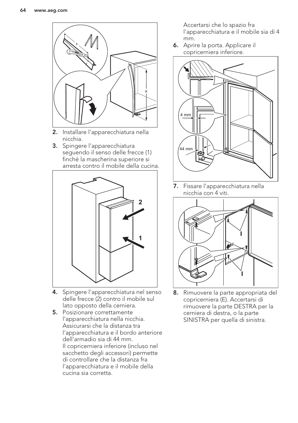 AEG SCS51800S1 User Manual | Page 64 / 72