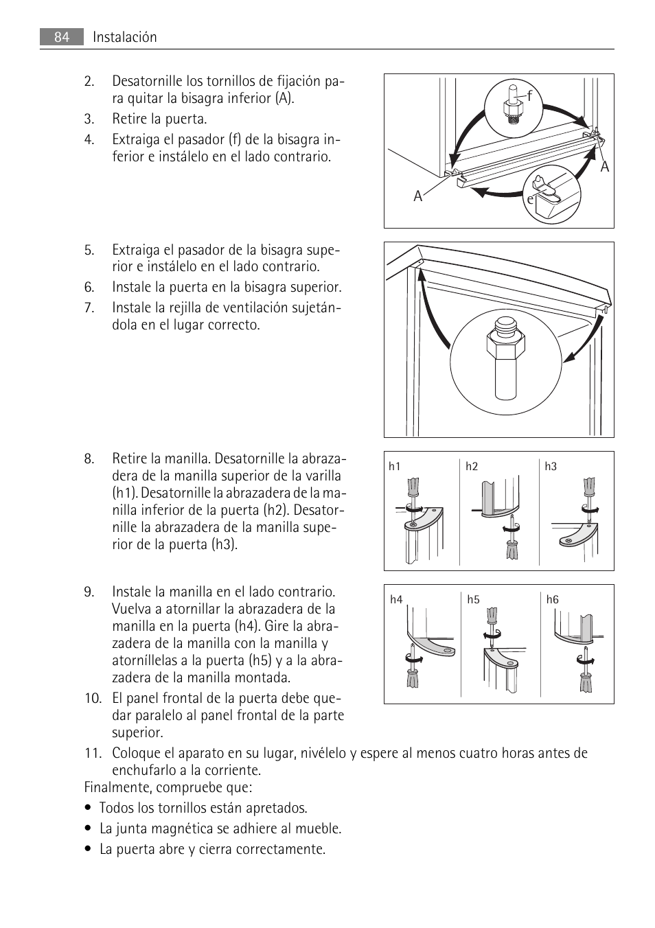 AEG S84000KMX0 User Manual | Page 84 / 88