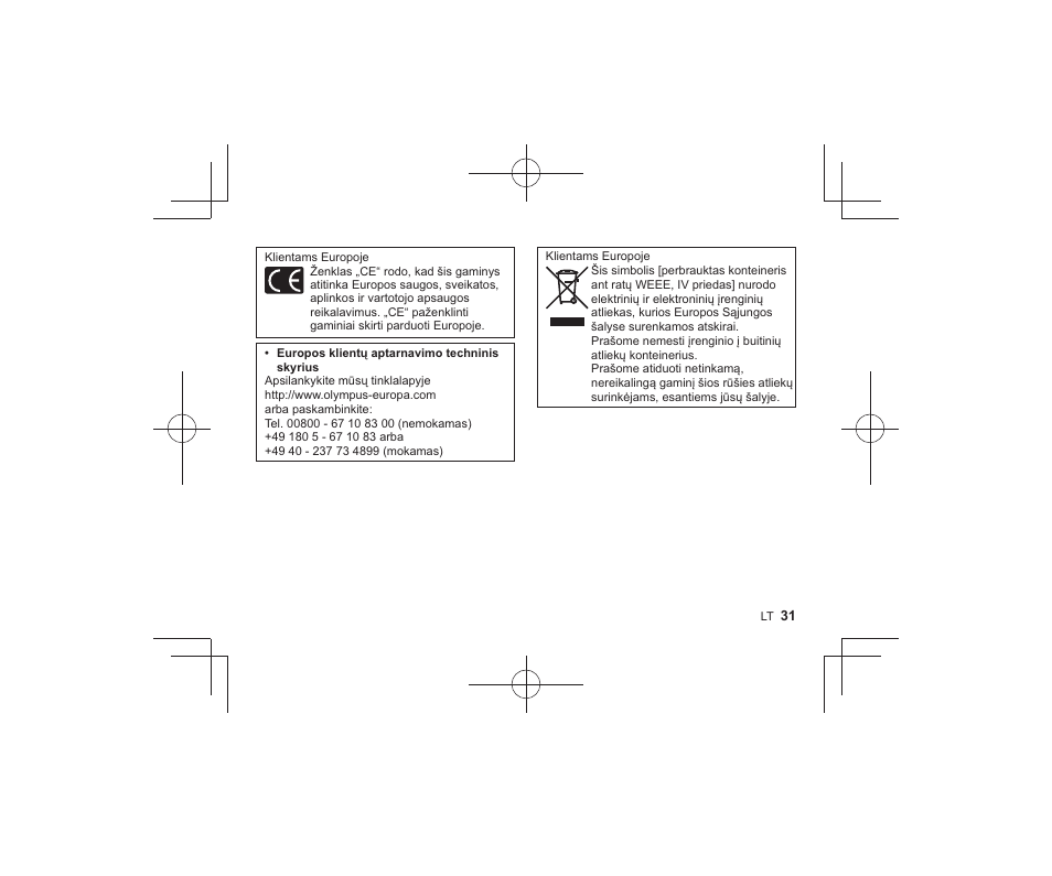 Olympus VF-4 User Manual | Page 29 / 58