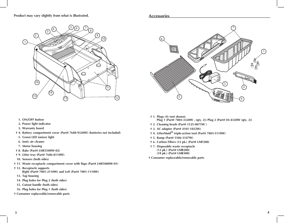 Applica LitterMaid Elite LME5000 User Manual | Page 3 / 11
