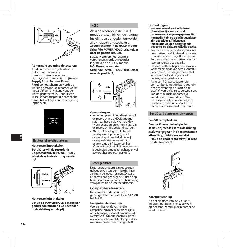 Olympus DS-3500 User Manual | Page 114 / 184