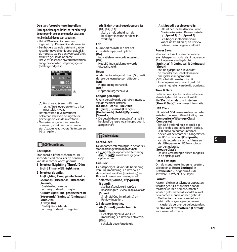 Olympus DS-3500 User Manual | Page 121 / 184