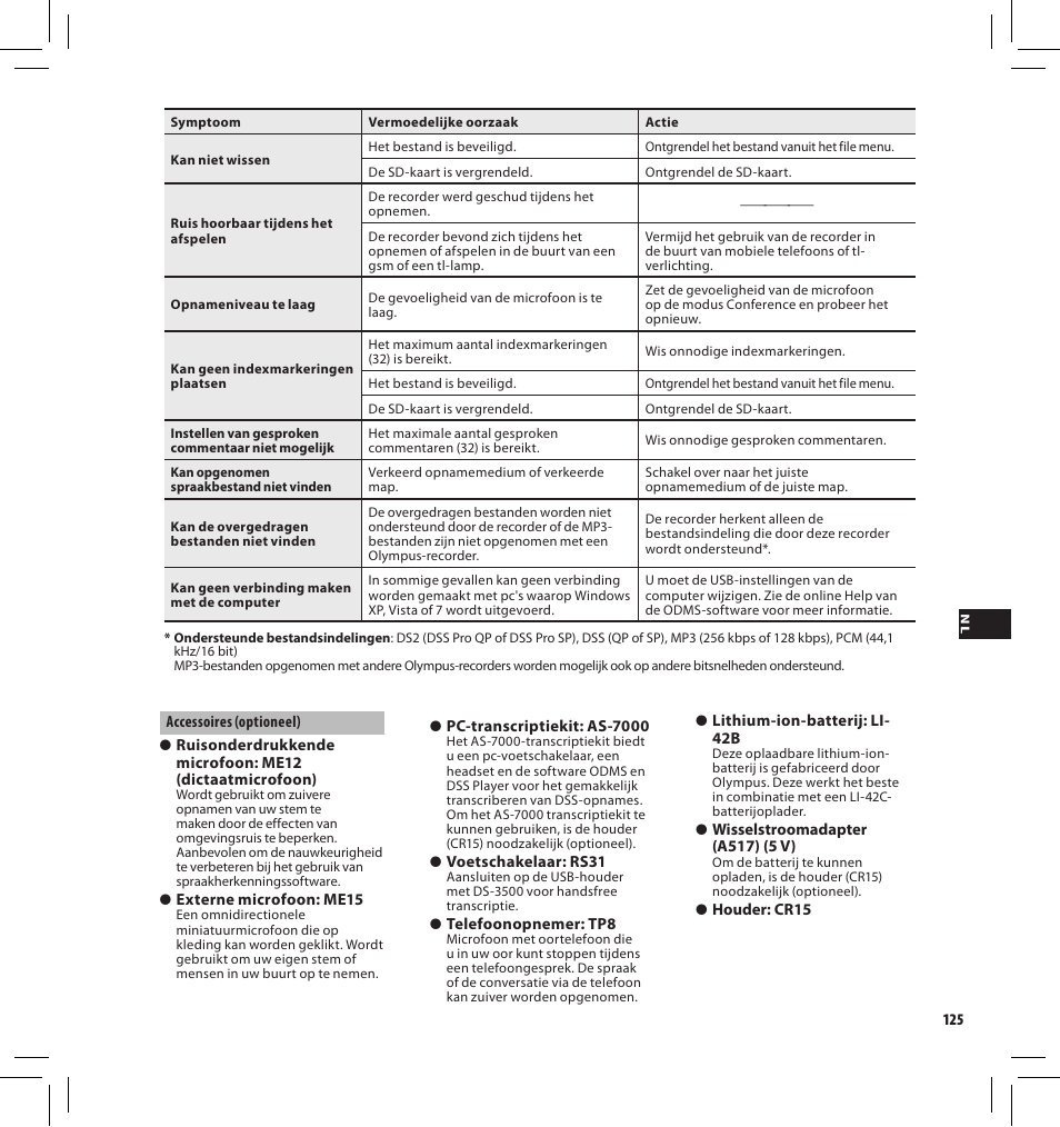 Olympus DS-3500 User Manual | Page 125 / 184