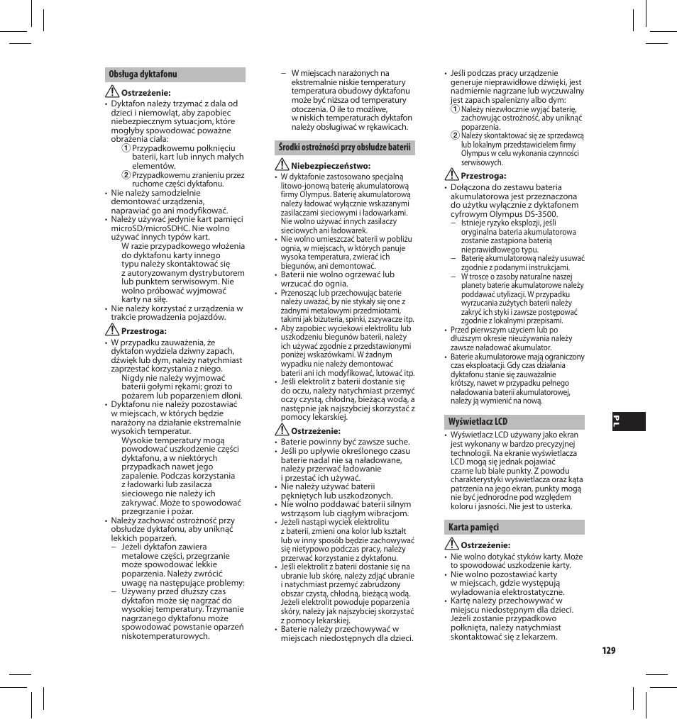 Olympus DS-3500 User Manual | Page 129 / 184