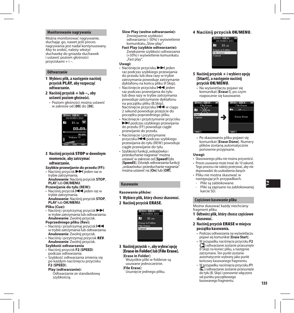 Olympus DS-3500 User Manual | Page 135 / 184