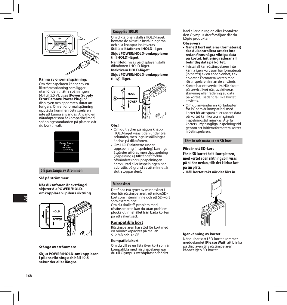Olympus DS-3500 User Manual | Page 168 / 184