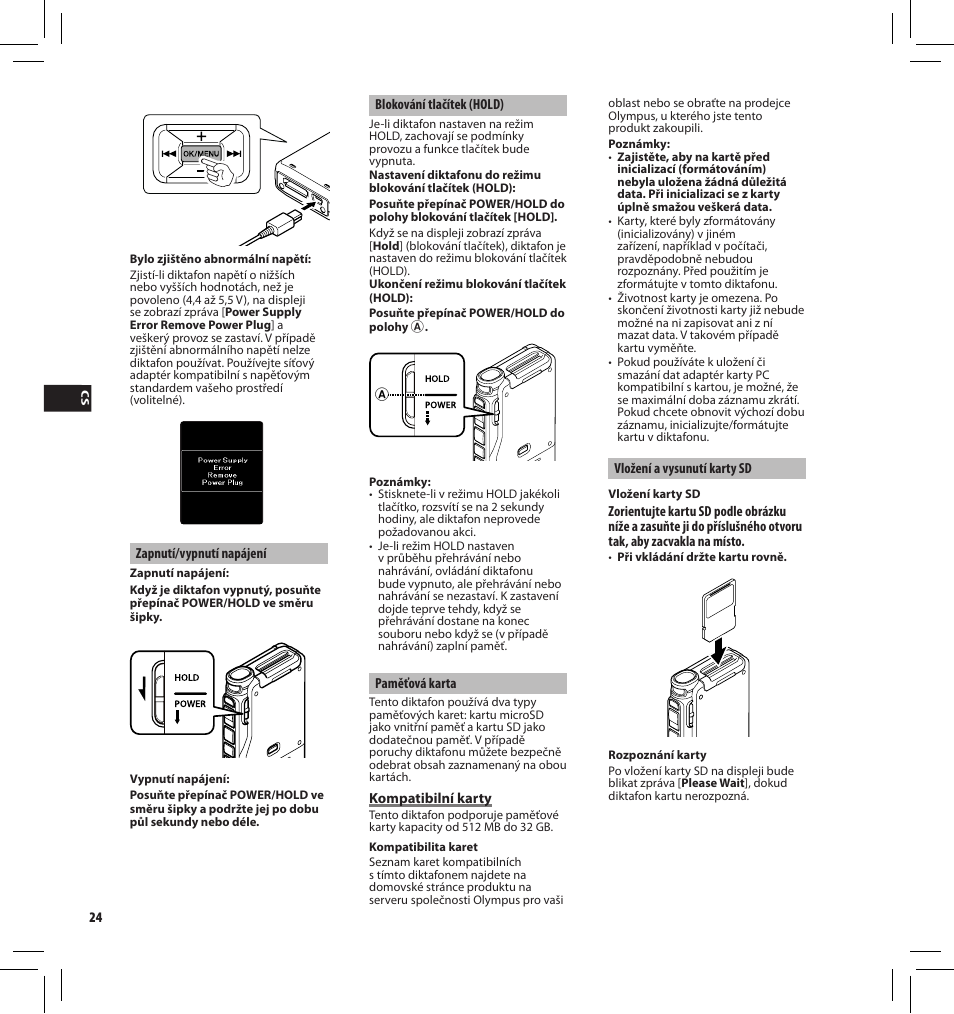 Olympus DS-3500 User Manual | Page 24 / 184