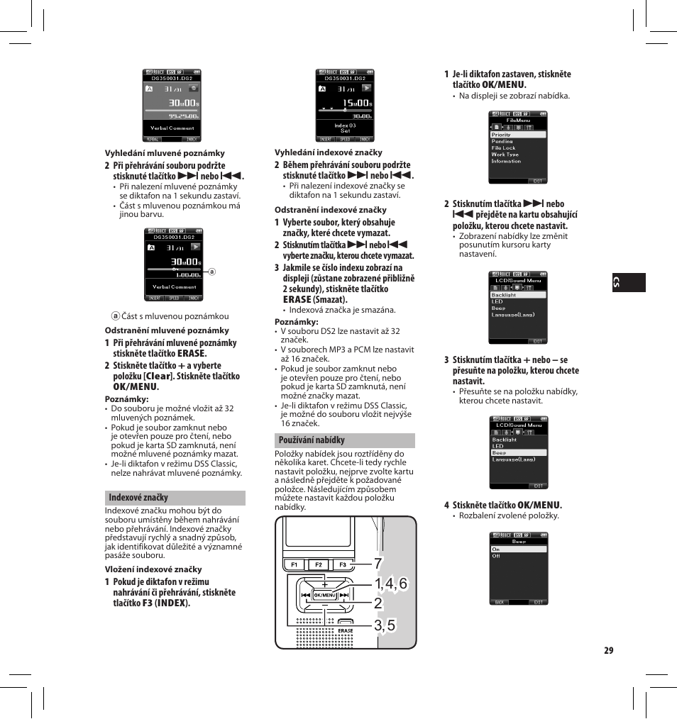 Olympus DS-3500 User Manual | Page 29 / 184