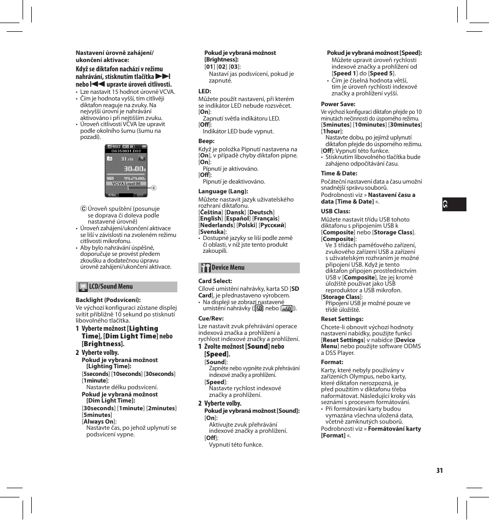 Olympus DS-3500 User Manual | Page 31 / 184